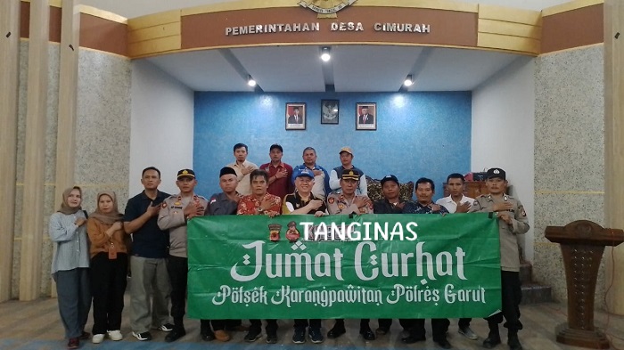 Jumat Curhat Polsek Karangpawitan, Sampaikan Kamtibmas Dan Serap Aspirasi Masyarakat