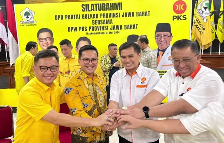 Sahrul dan Gun Gun, Hadir dalam Silaturahmi DPW. PKS dan DPD. Golkar Provinsi Jabar