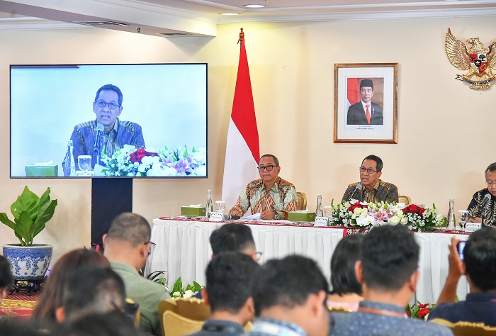 Kasetpres Luncurkan Logo HUT Ke-79 RI: Nusantara Baru Indonesia Maju