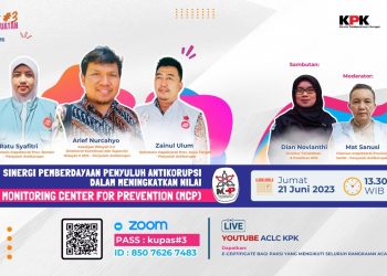 KPK Tekan Pemerintah Daerah Agar Melibatkan Penyuluh Antikorupsi Untuk Meningkatkan Nilai Indaktor MCP
