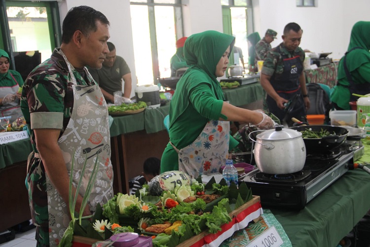 Peringati HUT Ke-79 RI, Kodim 0610/ Sumedang Gelar Berbagai Perlombaan