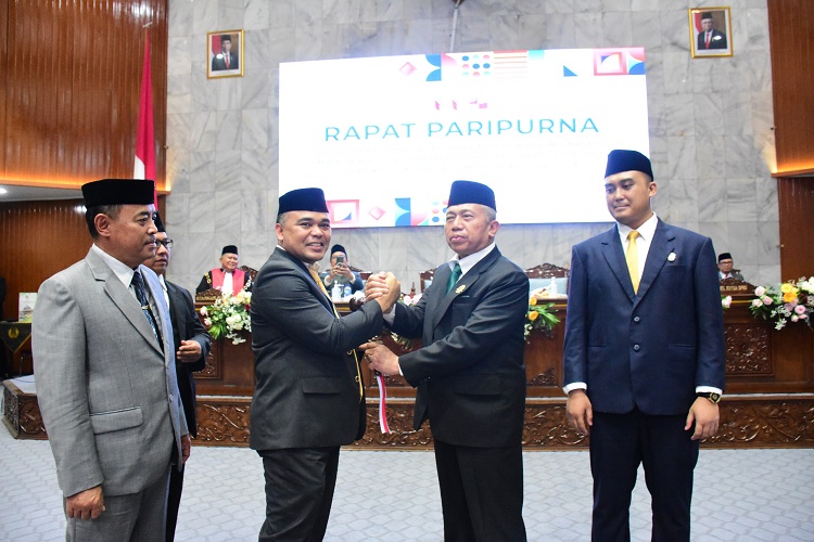 H.Wawan Sofwan,Jabat Ketua DPRD Kabupaten Bandung Sementara