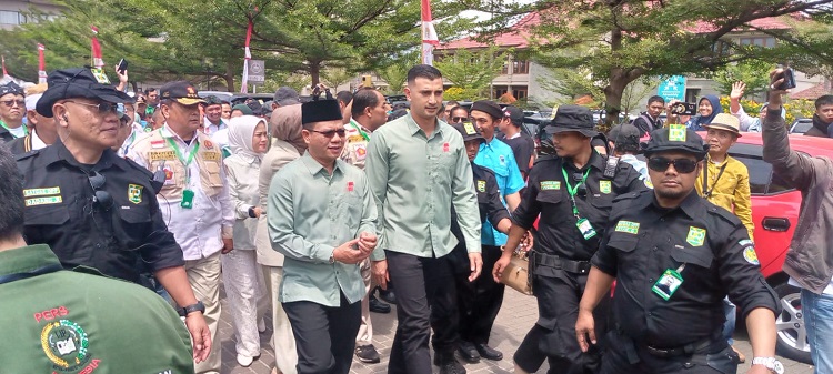 Dadang Supriatna dan Alie Syakieb Deklarasi Pilbup, Lanjut Daftar KPU Kabupaten Bandung