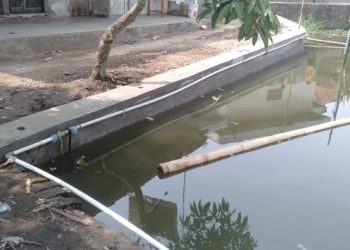 Kades Mekarsari: Pembangunan TPT Mengalami Masalah Akibat Kendala Batu Cadas