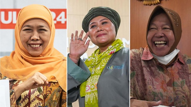 Survei Penanda Pilgub Jatim: Khofifah- Emil Tembus 61, 2 Persen