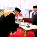 Presiden Prabowo Subianto Saksikan Pengucapan Sumpah Sunarto sebagai Ketua MA