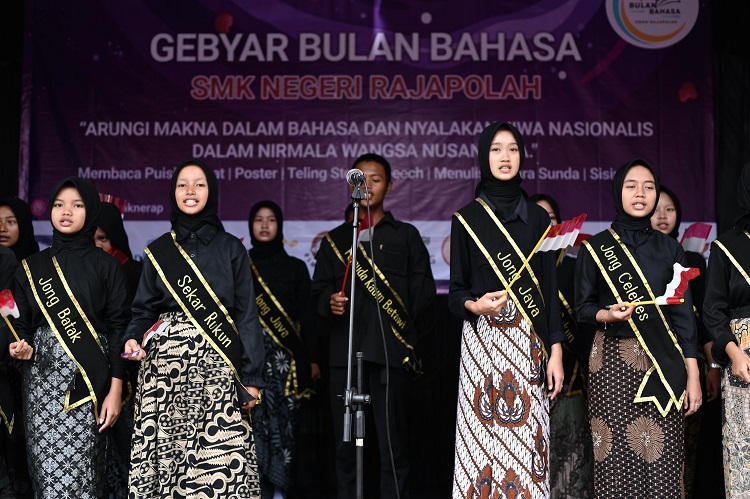 Sambut Hari Sumpah Pemuda dan Bulan Bahasa, SMKN Rajapolah Gelar Berbagai Lomba