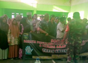 Bersama Muspika, Pemdes Sukahening Sosialisasi Bahaya Penyalahgunaan Narkoba, Geng Motor dan Pilkada Aman Tanpa Ekses