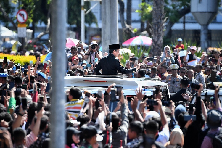 Upacara Pelepasan Presiden RI ke-7 Joko Widodo di Istana Merdeka, Dipimpin Langsung Presiden ke-8 RI