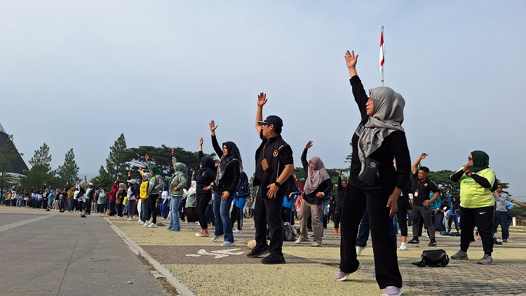 Peringati Haornas 2024, Pemda Gelar Senam Massal