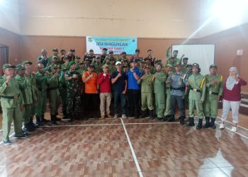 36 Limas Desa Manggungjaya Mengikuti Pelatihan Mitigasi Bencana