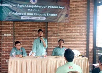 Cabup Petahana Dadang Supriatna, Silahturahmi Dengan Asosiasi Petani Kopi