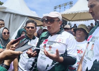 Kampanye Akbar Paslon 2 Dadang Supriatna & Ali Syakieb, Ribuan Massa Padati Lapangan Patal Pameungpeuk