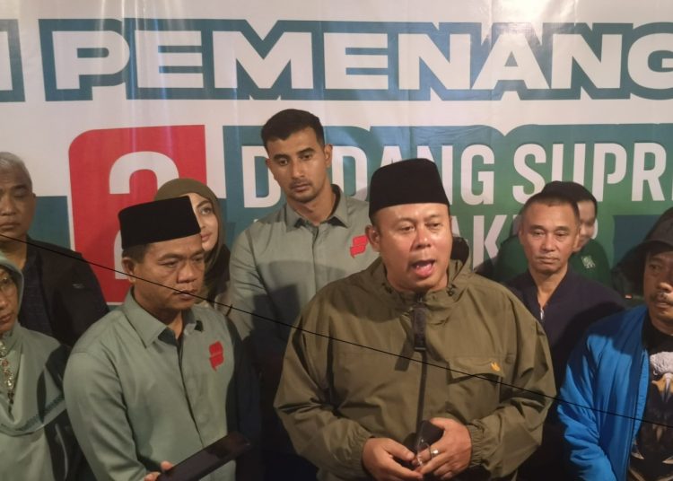 Real Count 95 Persen, H Cucun Sebut Pasangan Dadang Supriatna-Ali Syakieb Unggul 57,2 Persen