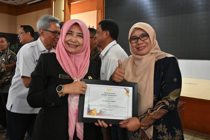 Sekda Sumedang Tutup Kegiatan GSK PMI Tahun 2024