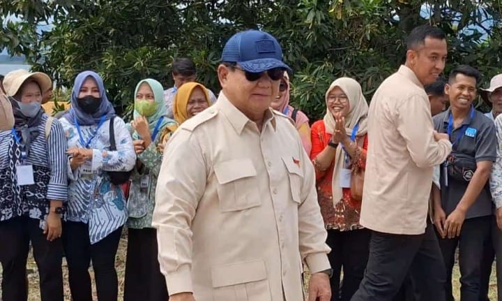 Resmikan PLTA Jatigede, Prabowo Disambut Antusiasme Warga