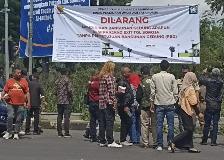 Banyak Bangunan Liar, Dinas PUTR Kabupaten Bandung Larang Pembangunan Tanpa Izin