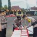 Kapolres Garut Pimpin Upacara Serah Terima Jabatan