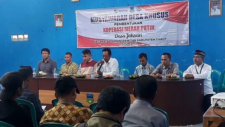 BPD Desa Jatisari Laksanakan Musdessus Pembentukan Koperasi Merah Putih