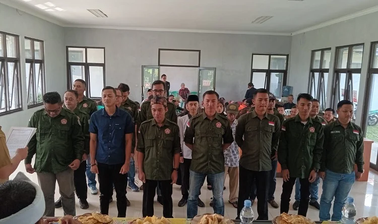 Dukungan DPRD dan Forkopimcam Iringi Pelantikan Karang Taruna Cihaurbeuti