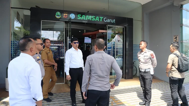 Pastikan Kualitas Layanan, Kapolres Garut Sidak Mall Pelayanan dan Kantor Pajak