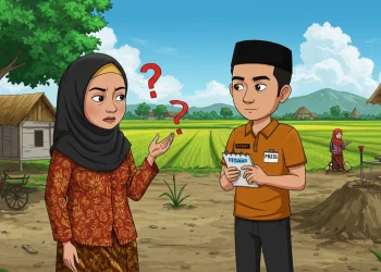 Istri Ketua Pokmas Pertanyakan Kehadiran Wartawan di Lokasi Proyek