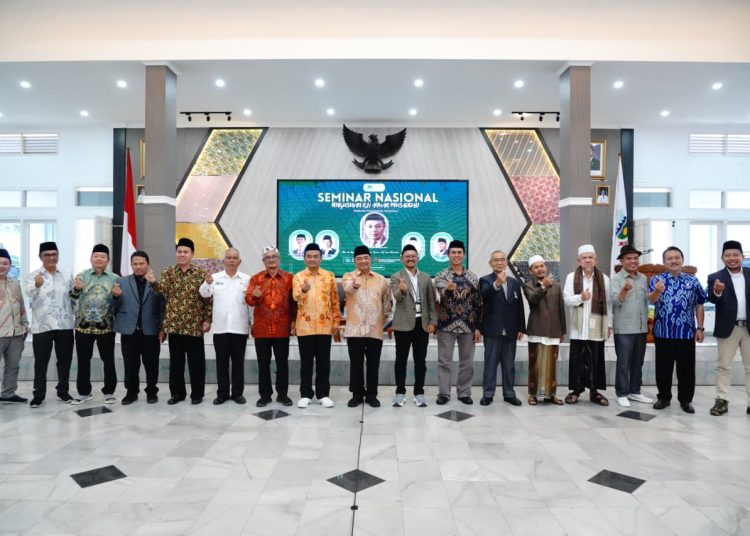 Seminar Pengusulan Pahlawan Nasional yang diselenggarakan di Gedung Pendopo Garut, Jalan Kiansantang, Kecamatan Garut Kota, Kabupaten Garut, Rabu (20/8/2025).