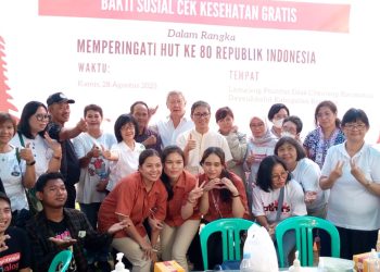 Perwakilan GKP Dayeuhkolot, Berharap Kegiatan Cek Kesehatan Yang Digelar Dapat Mengedukasi Masyarakat Pentingnya Hidup Sehat