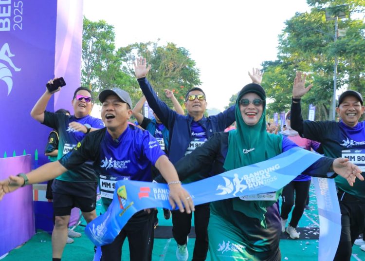 Ribuan Peserta Ikuti BEDAS RUN 2025, Yang Diselenggarakan KORMI Kab. Bandung