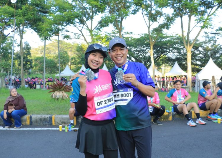Bandung Bedas Run 2025 Meriah, Bupati Dadang Supriatna Dorong Budaya Olahraga