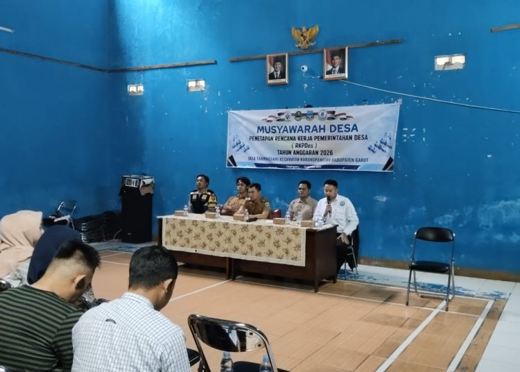 Kades Tanjungsari Berharap RKPDes Tahun Anggaran 2026 Bisa Terlaksana Maksimal