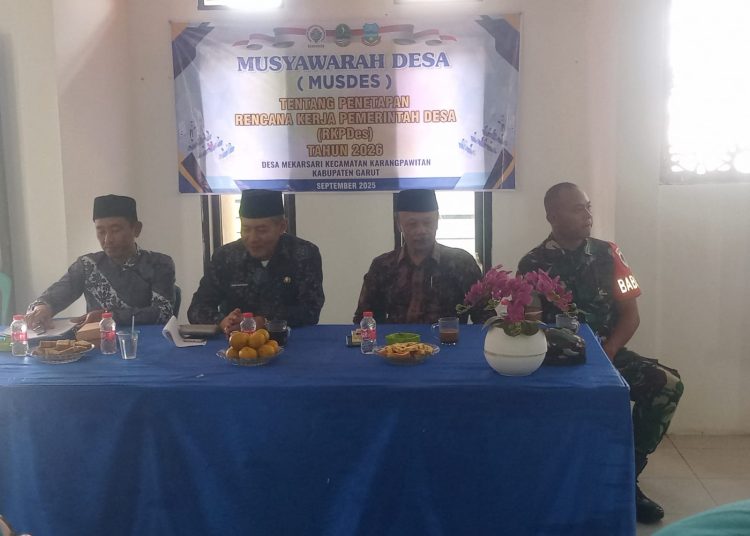 Musrenbangdes Mekarsari: Serap Aspirasi Warga dan Susun Skala Prioritas