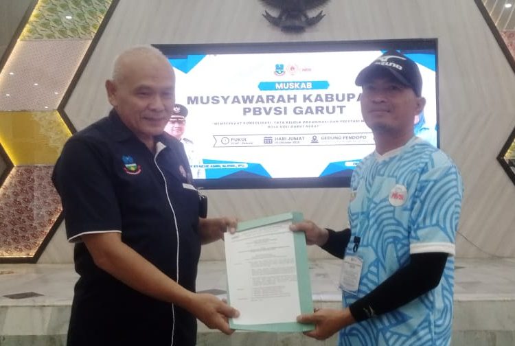 Bupati Syakur Terpilih Sebagai Ketua PBVSI Garut