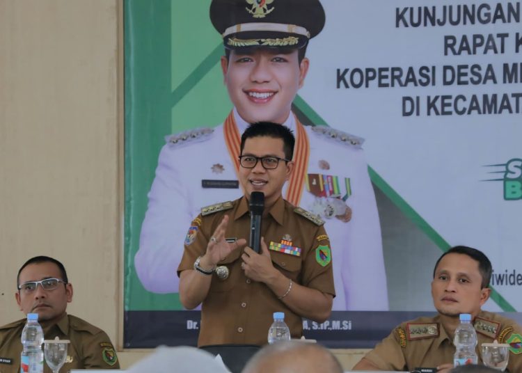 Terjun Langsung ke Lapangan, Bupati Dadang Supriatna Dengarkan Kendala Koperasi Merah Putih