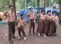 Diguyur Hujan di Gamboeng, Perkemahan Pramuka Berkebutuhan Khusus Tetap Semangat dan Berkesan