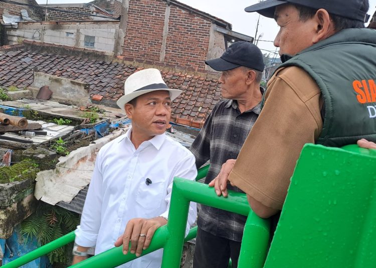 Telan Anggaran Rp600 Juta, Bupati Kang DS Resmikan Jembatan Lamajang untuk Tekan Banjir Dayeuhkolot