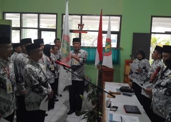 Wahyudin Terpilih sebagai Ketua PGRI Cabang Pameungpeuk Masa Bakti 2025-2030