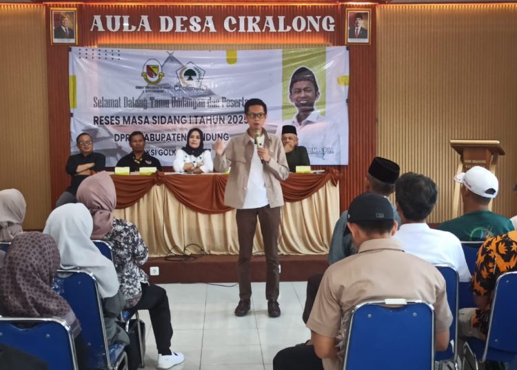Asep Yusuf Salim Serap Aspirasi Warga Cikalong, Tegaskan Komitmen Kawal Kepentingan Rakyat