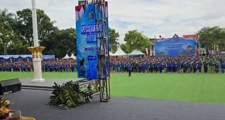 Apel Ojol Kamtibmas Jawa Barat Diikuti Sekitar 5 Ribu Pengemudi Ojol