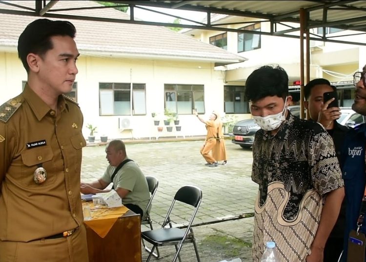 Disnakertrans Gelar Mini Job Fair, Wabup Ingatkan Pencaker Tunggakan E-Commerce Bisa Hambat Dapat Kerja