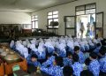 Ratusan Pelajar SMPN 1 dan 2 Jatinangor Kunjungi Museum Prabu Geusan Ulun